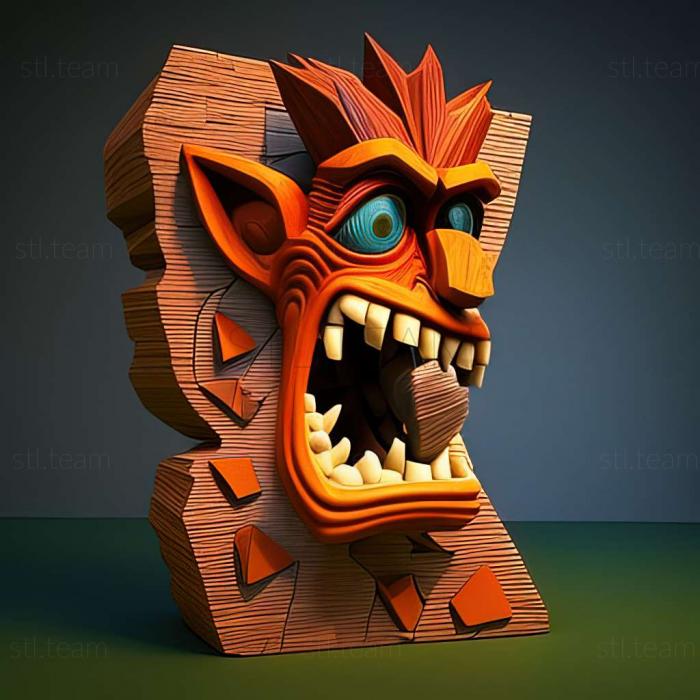 3D модель Мобільна гра Crash Bandicoot (STL)